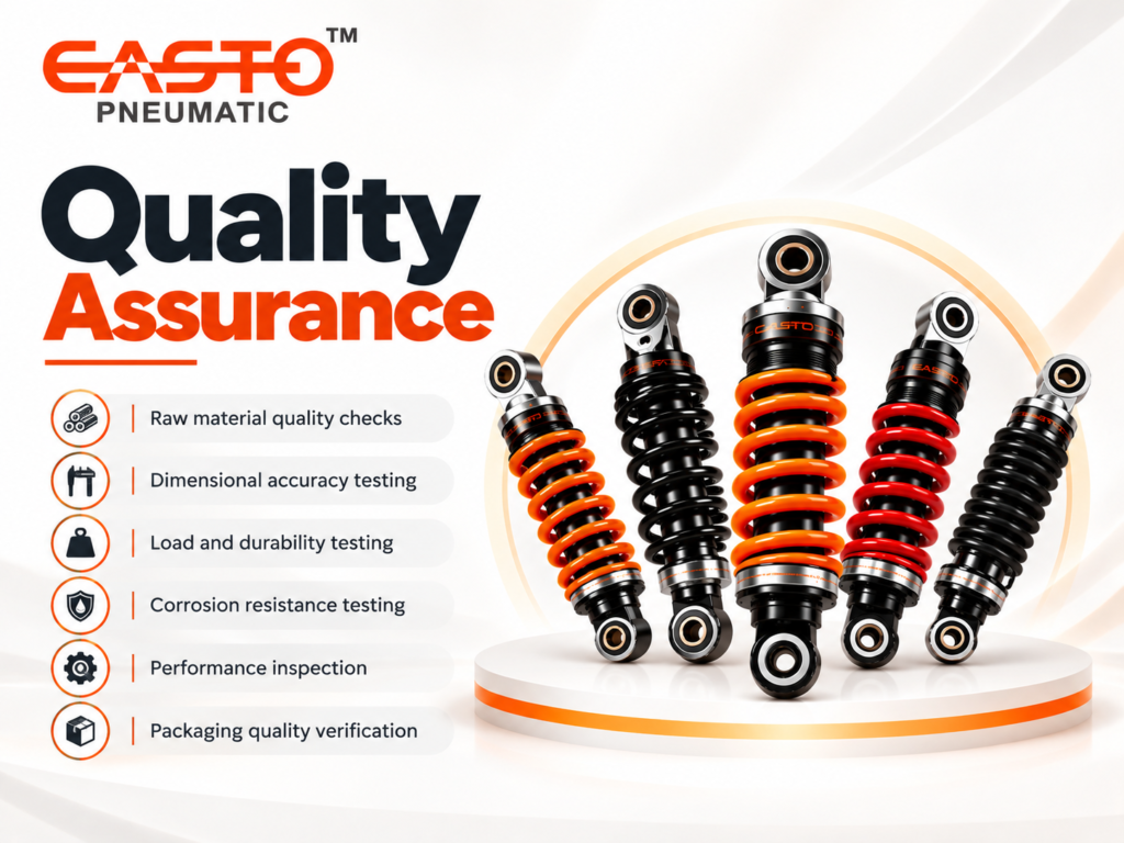 quality assurance shock absorber
